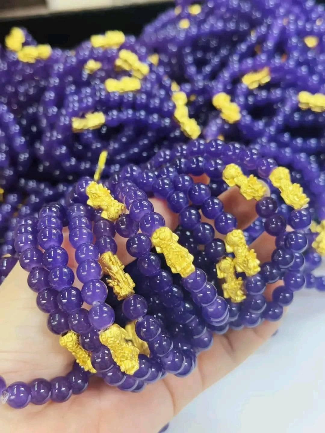 Future Dusk Color of the Year 2025 Piyao Lucky Charm Bracelet