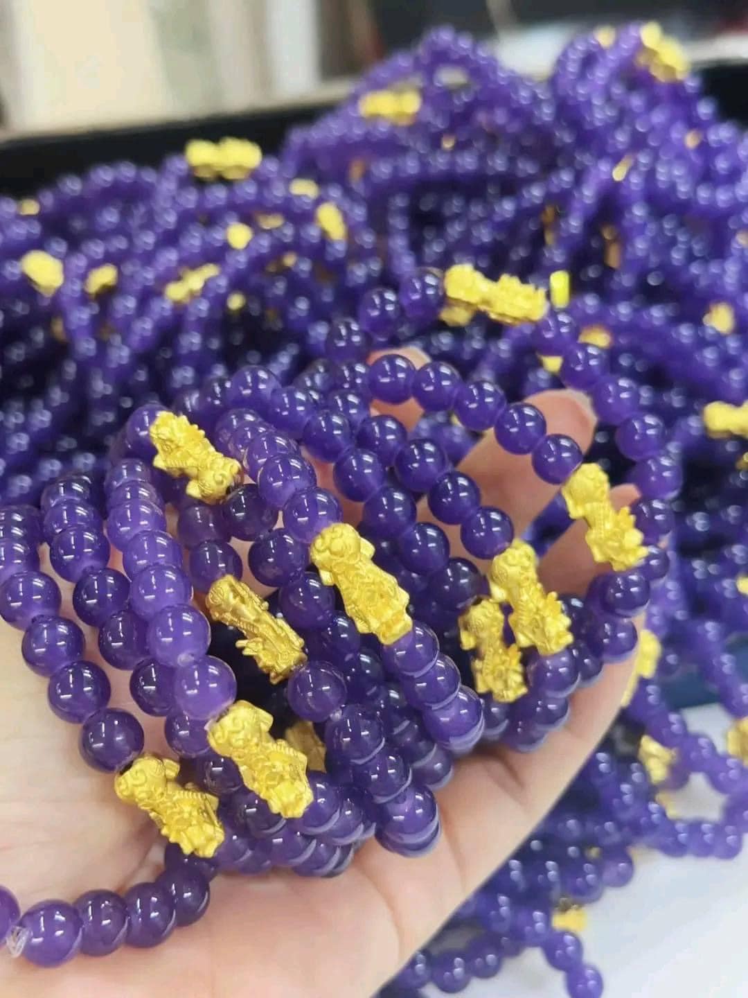 Future Dusk Color of the Year 2025 Piyao Lucky Charm Bracelet