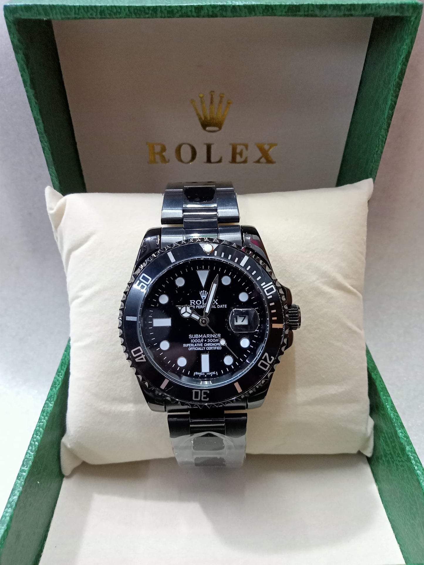 RLX Rotatable Bezel Two-Tone Watch for Men