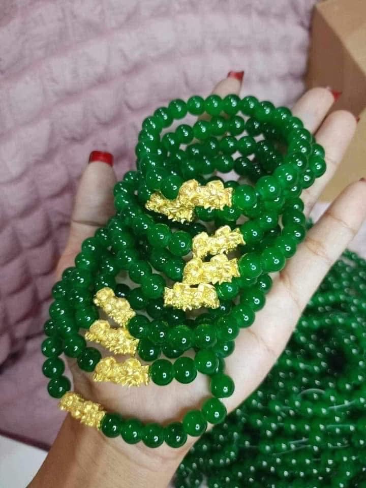 Piyao Emerald Lucky Charm Bracelet