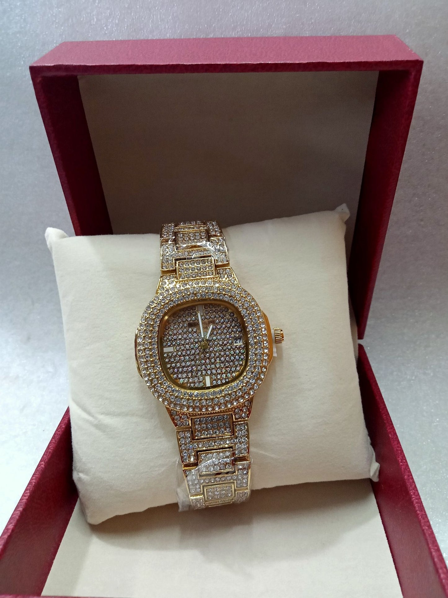 Patek Philippe Iced Out Watch for Women