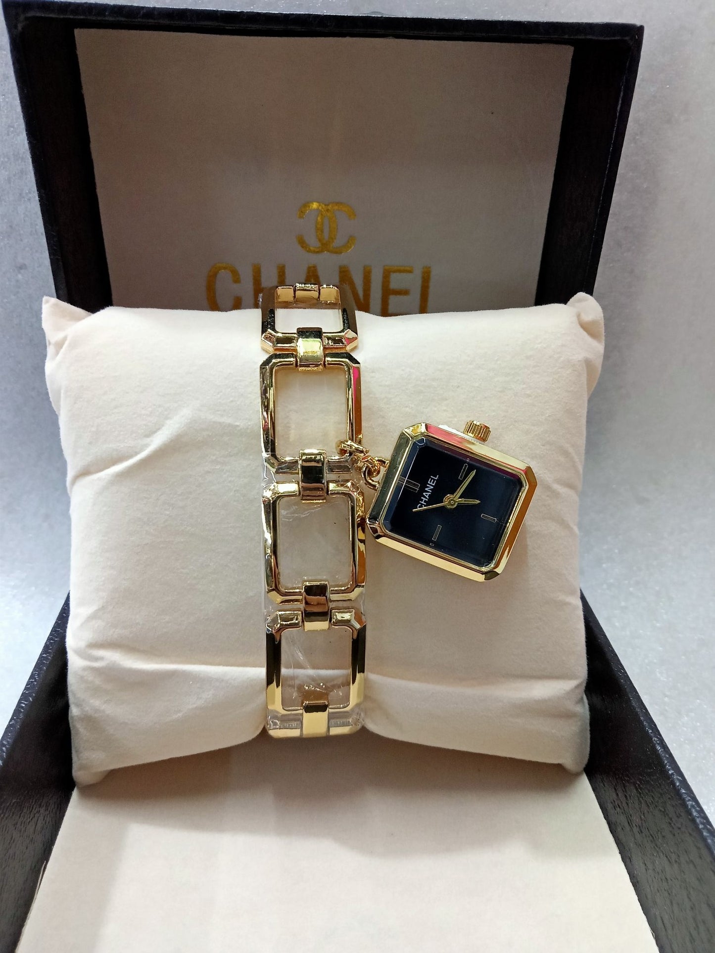Chanel Gold Chain Watch