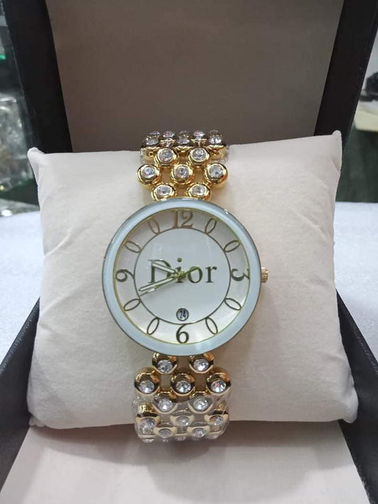 Dior Watch Diamond Strap