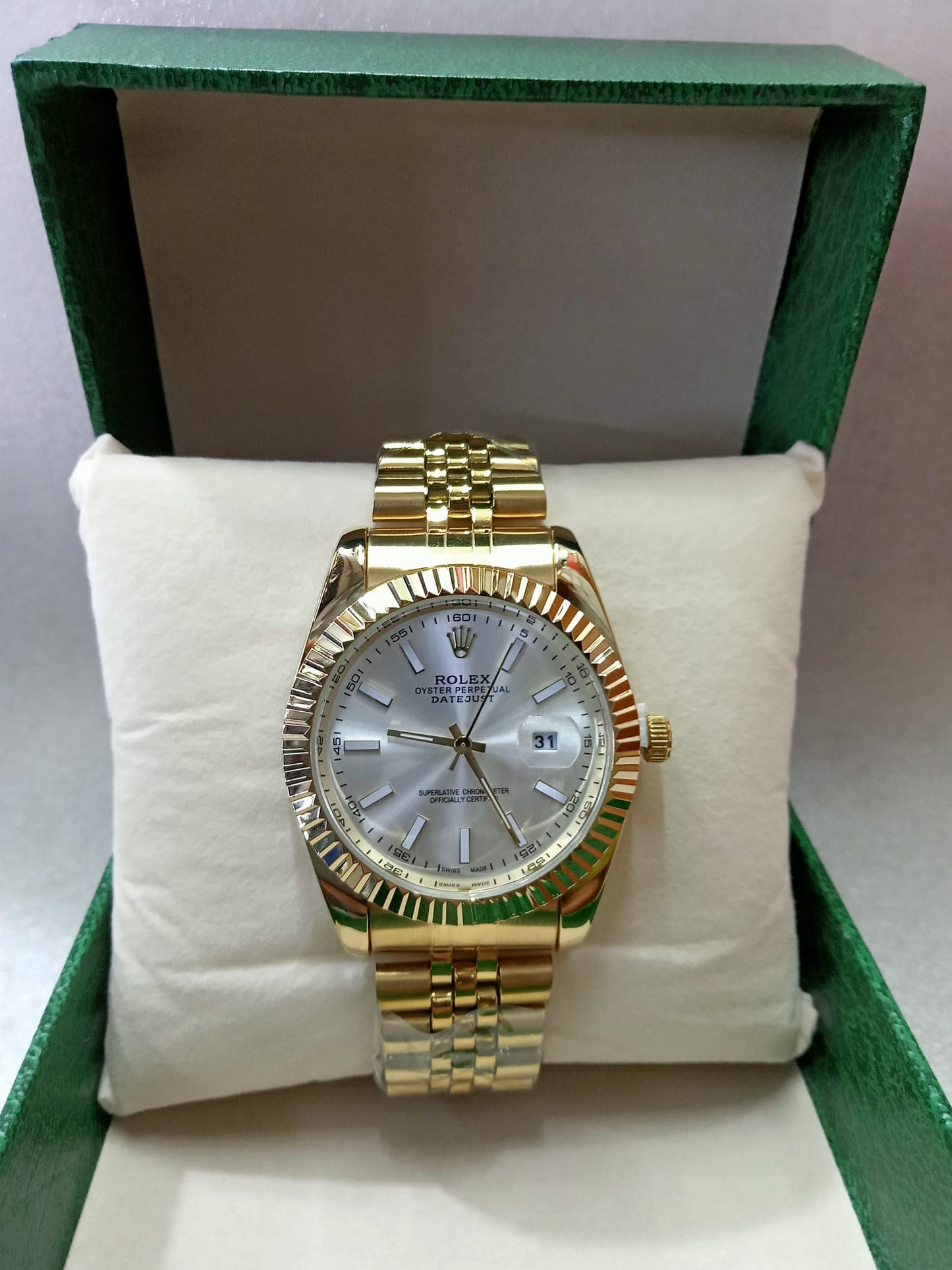 Rolex Gold And Silver Watch For Men