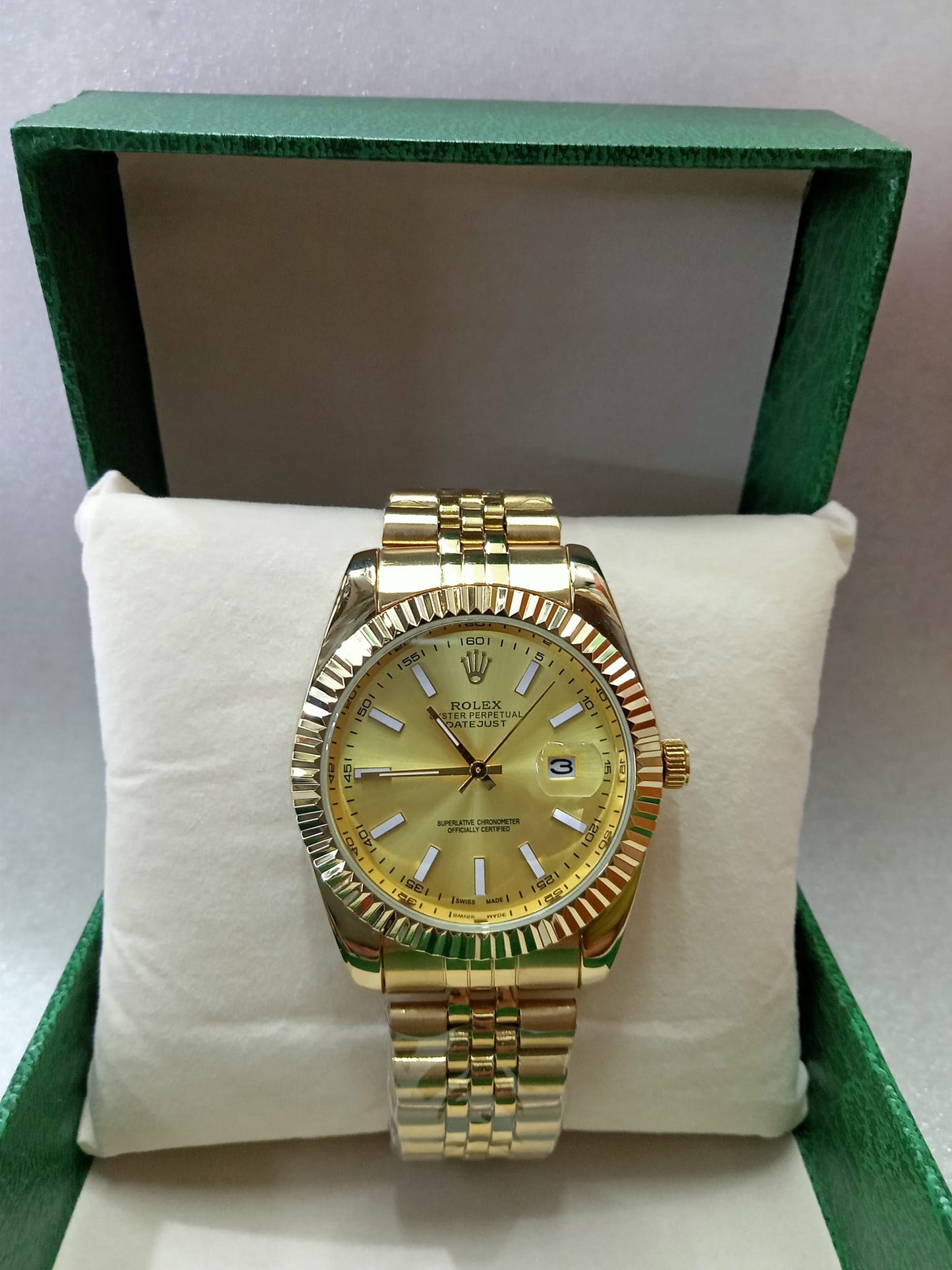 Rolex Gold And Silver Watch For Men