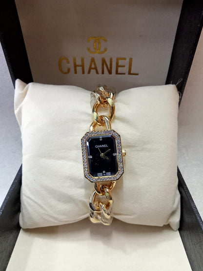 Chanel Square Dial Chain Strap