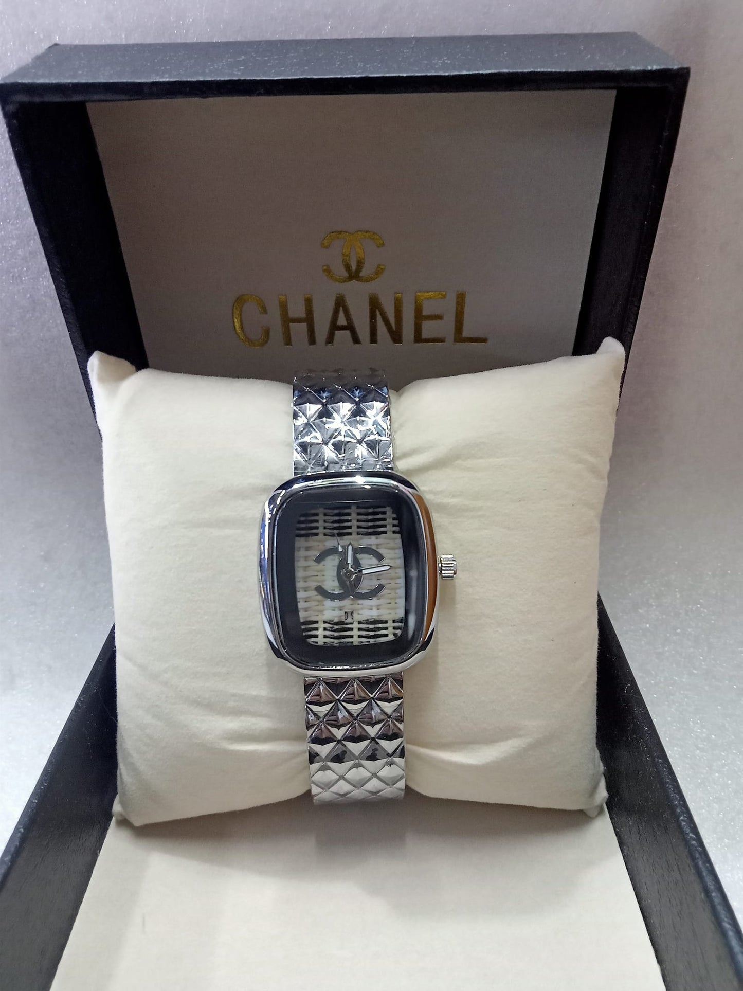 Chanel Elegant Gold And Silver Watch