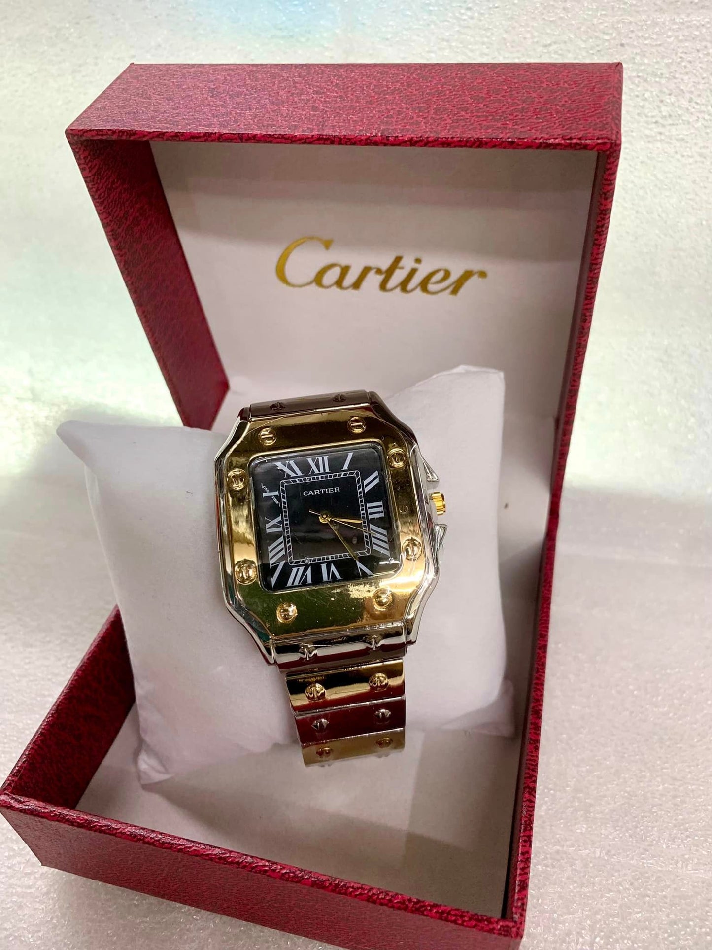 Cartier Two-tone Watch For Men And Women