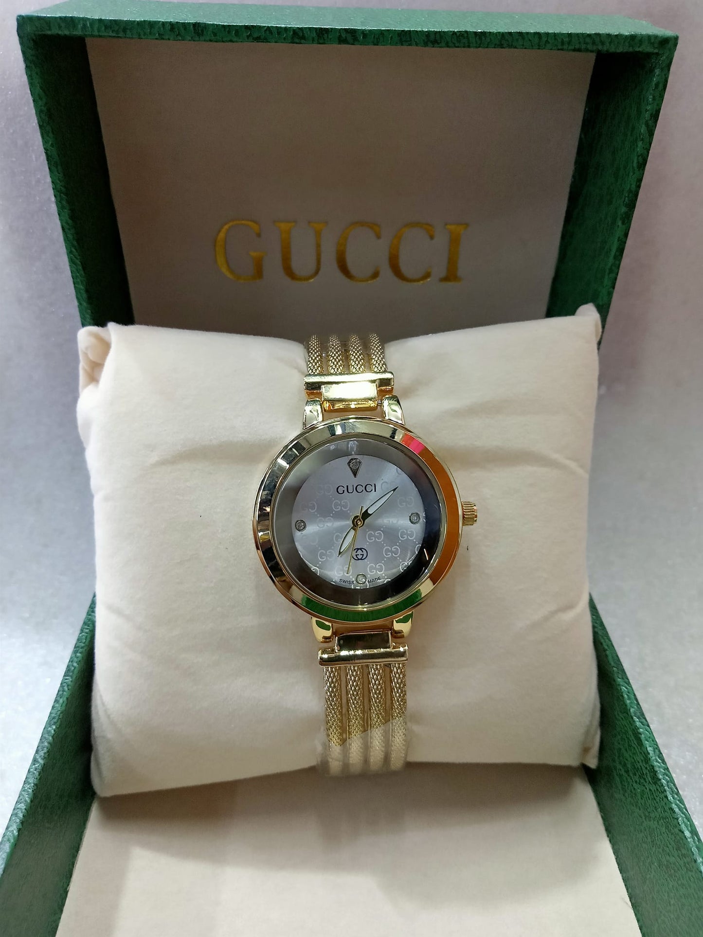 Gucci Small Face Gold Watch for Women