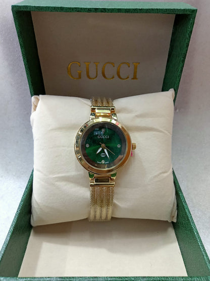 Gucci Small Face Gold Watch for Women