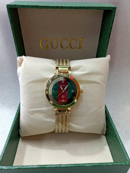 Gucci Small Face Gold Watch for Women