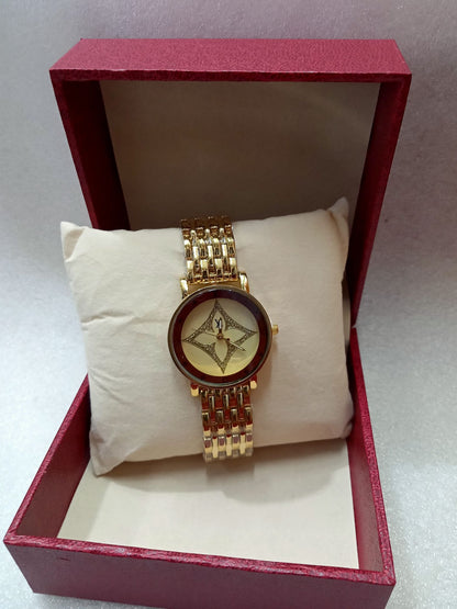 LV Gold Watch for Women