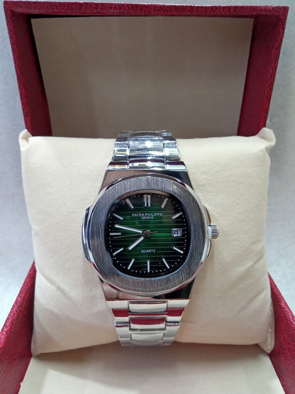 Patek Philippe Silver Watch For Men