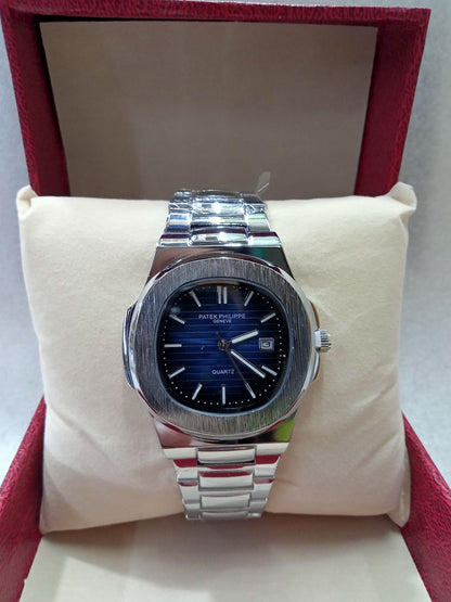 Patek Philippe Silver Watch For Men