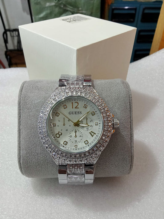 Guess Iced Out Watch for Women