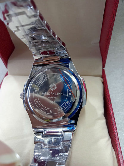 Patek Philippe Silver Watch For Men