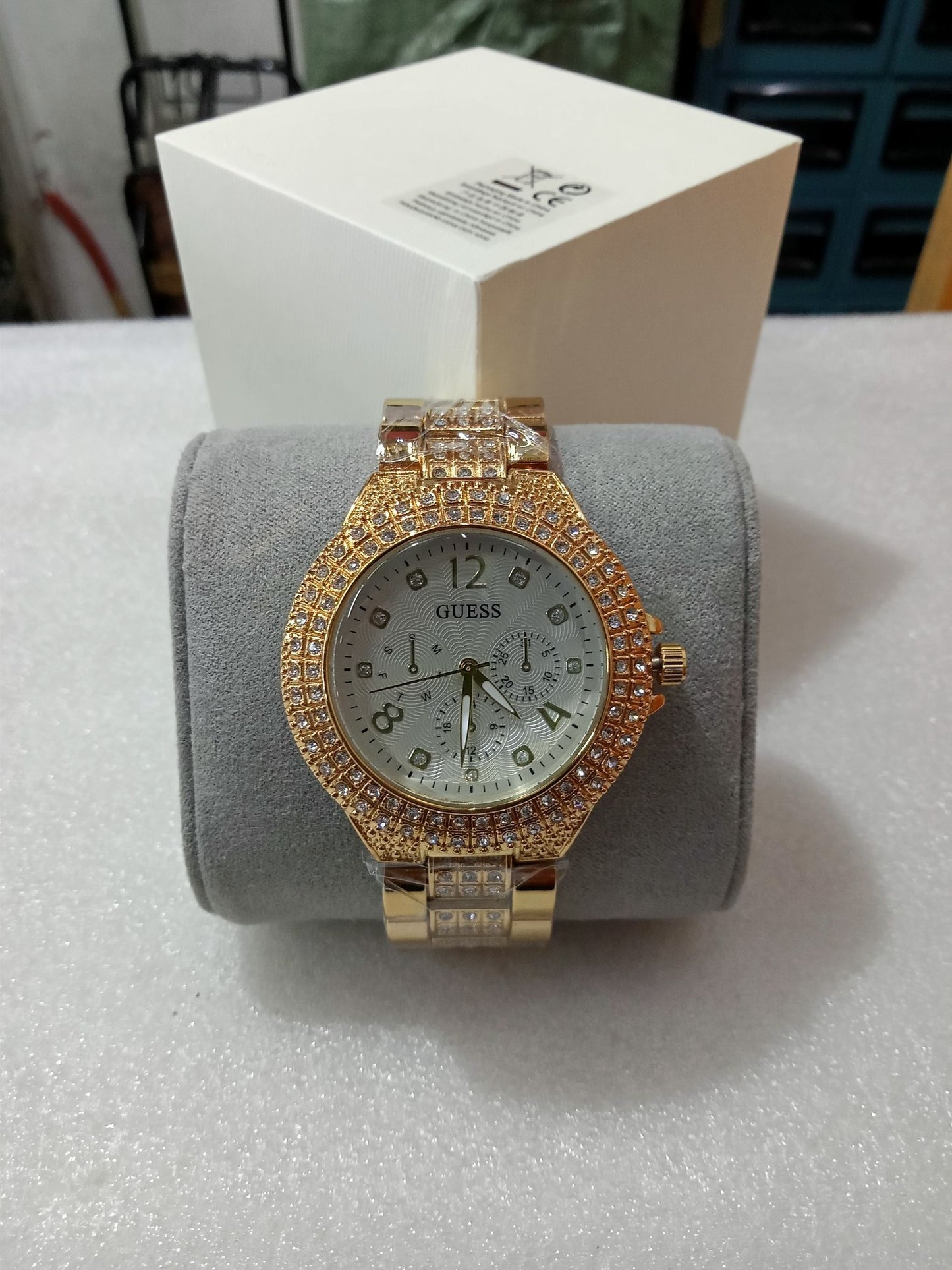 Guess Iced Out Watch for Women