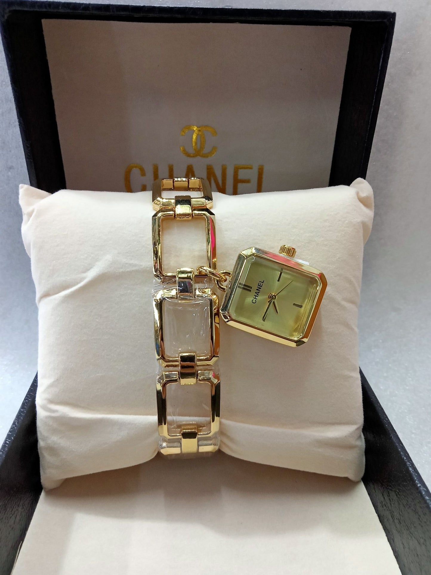 Chanel Gold Chain Watch