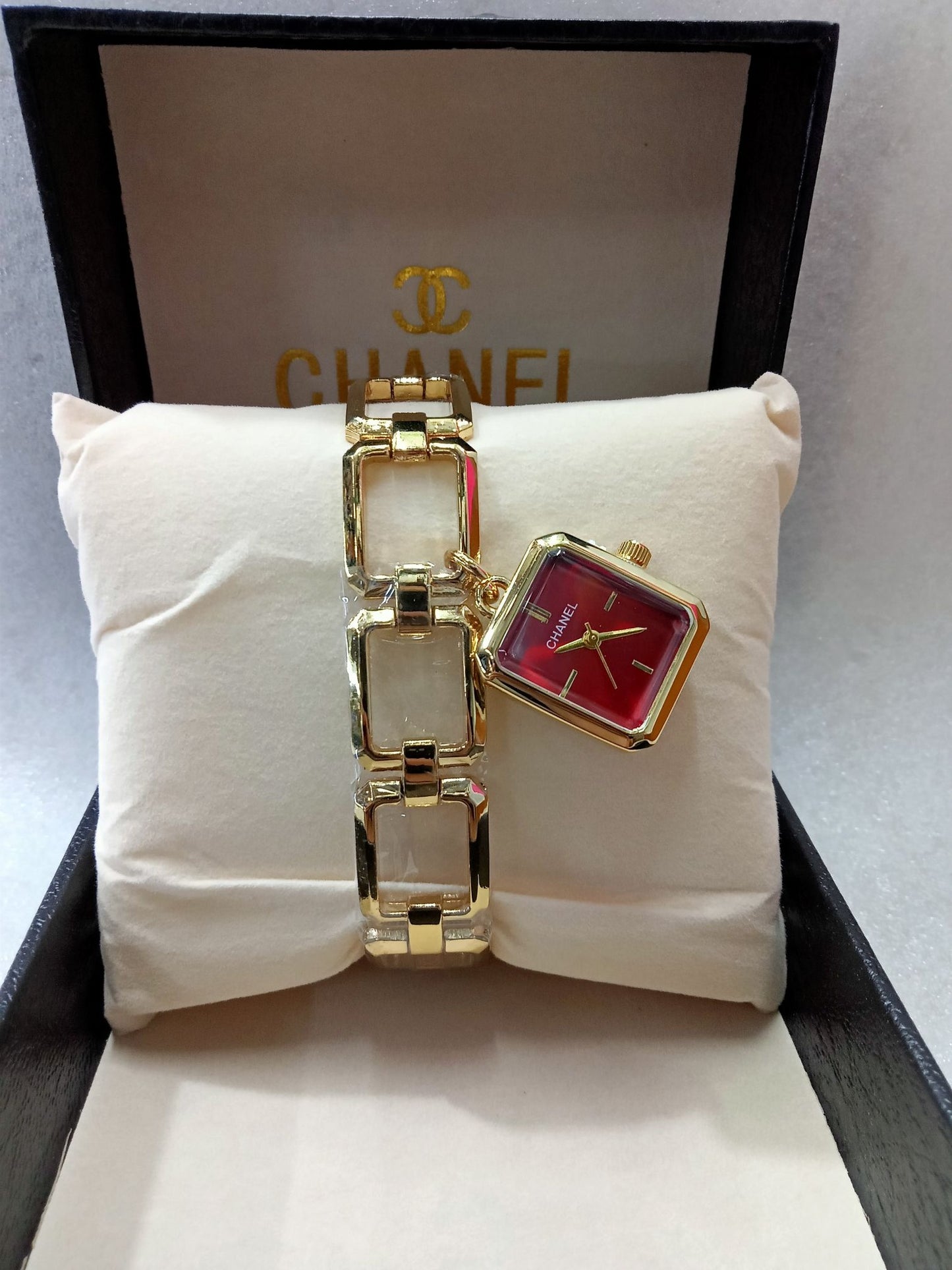 Chanel Gold Chain Watch