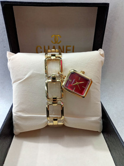Chanel Gold Chain Watch