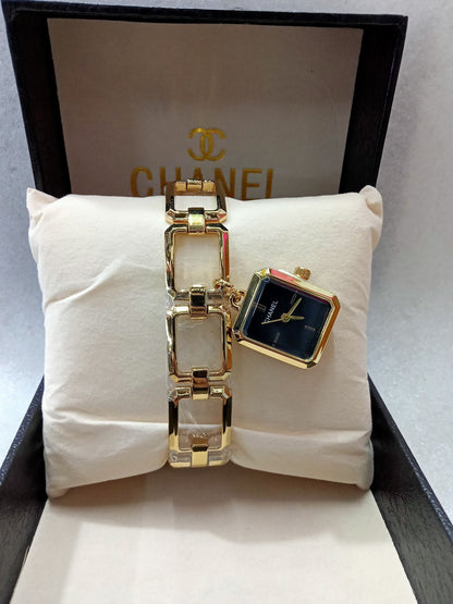 Chanel Gold Chain Watch