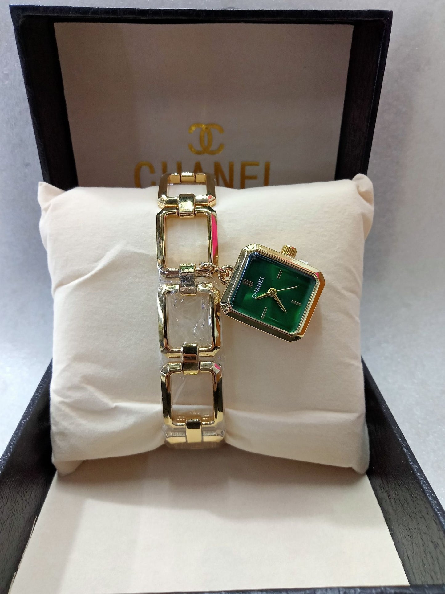 Chanel Gold Chain Watch