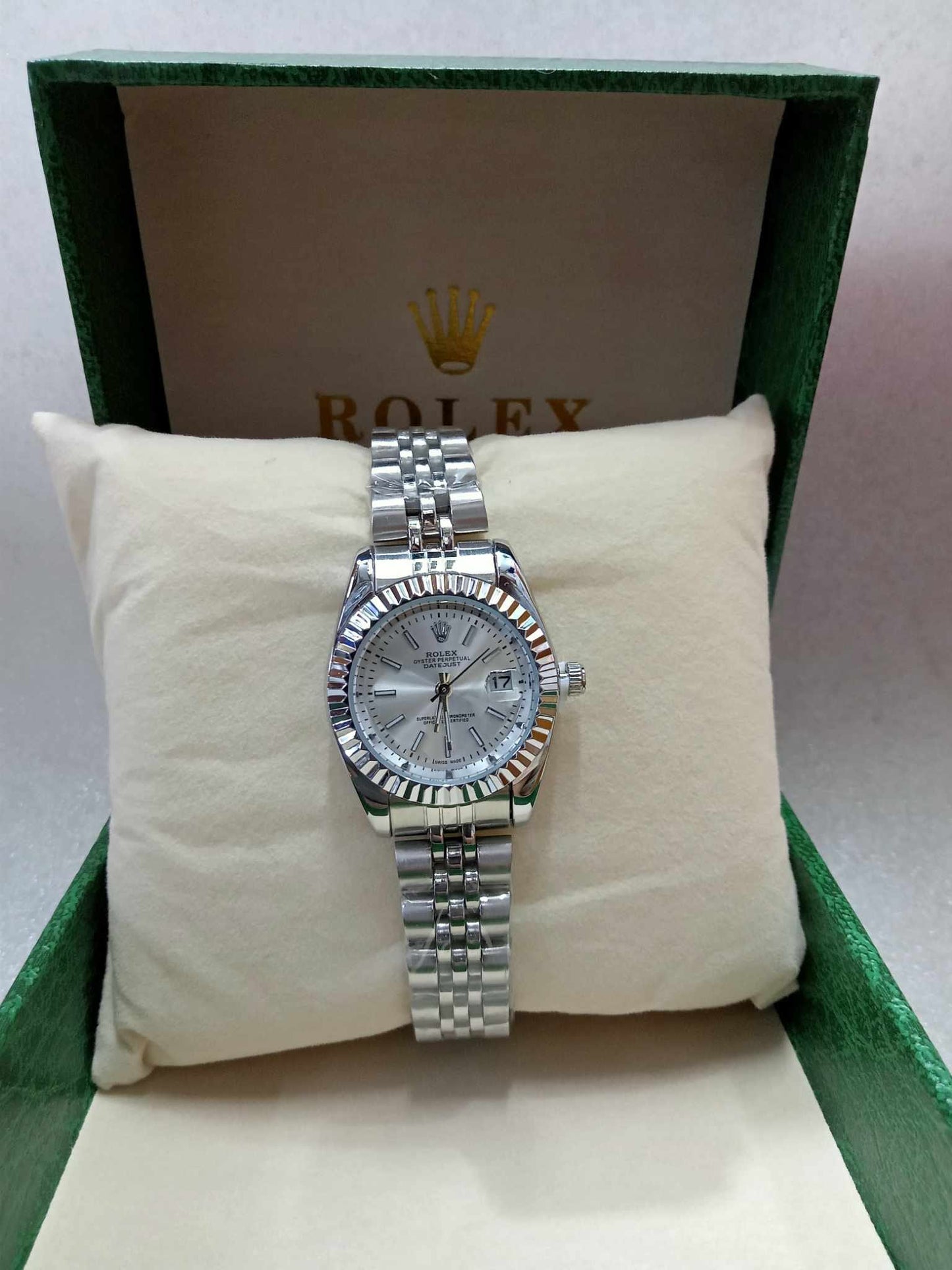 Rolex Gold Silver Watches For Women