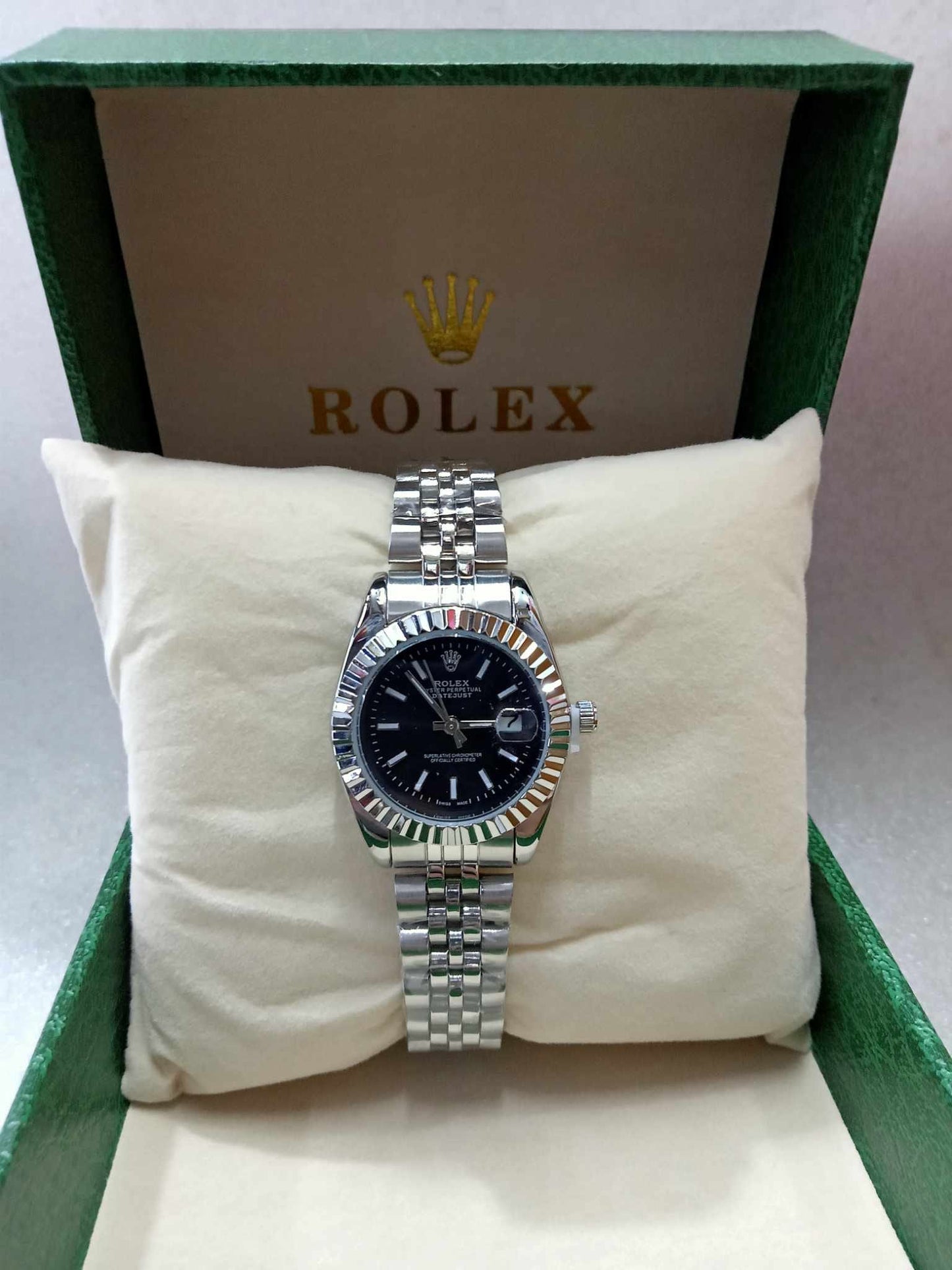 Rolex Gold Silver Watches For Women
