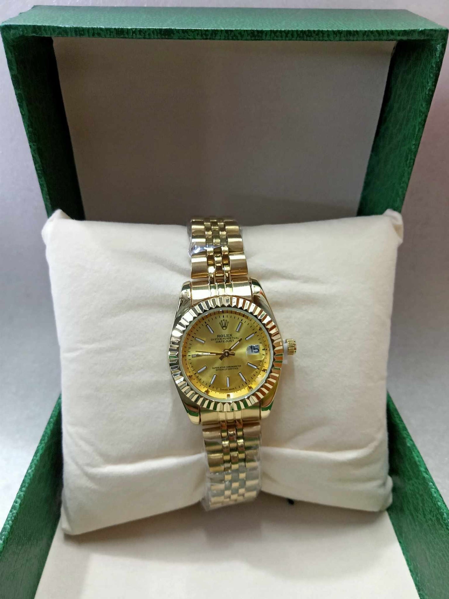 Rolex Gold Silver Watches For Women