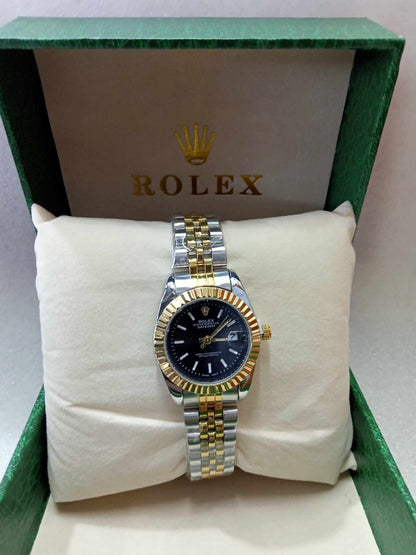 Rolex Gold Silver Watches For Women